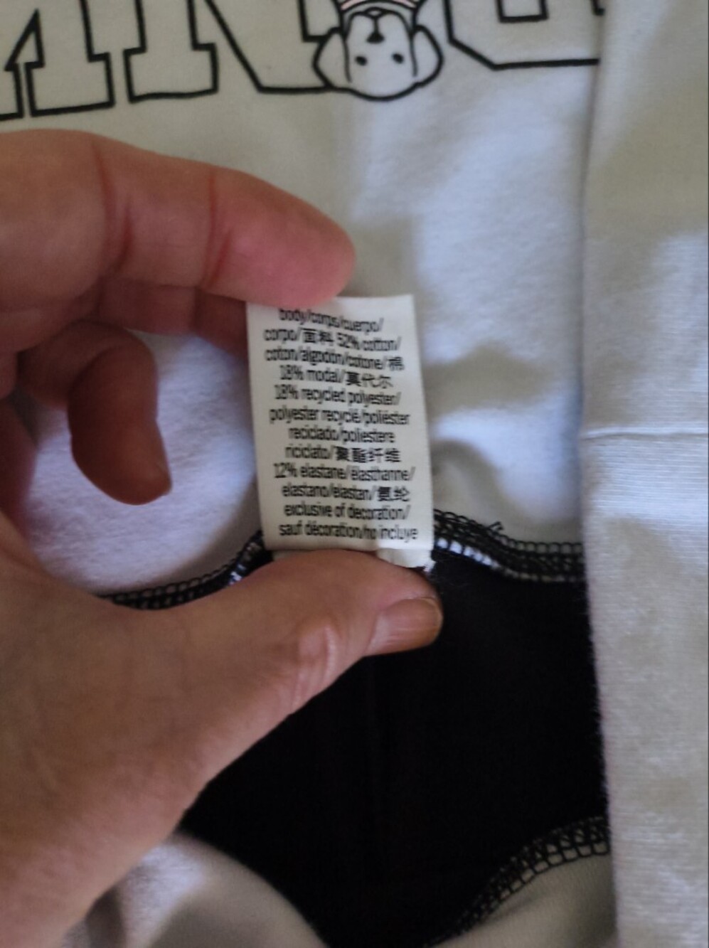 VS PINK fold Over Leggings Limited-Edition Spring Break Midnight Size L NWoT - Picture 5 of 7